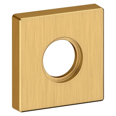 Baldwin Dummy Pair Rosettes Lifetime Satin Brass 5056.044.FD